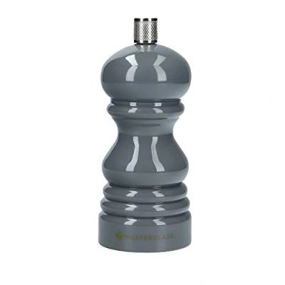 Imagen de MasterClass Molinillo de Pimienta o Sal, Plástico, Gris, 12 cm