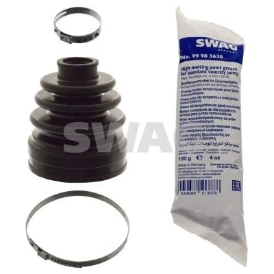 Imagen de SWAG 82 10 1857 Fuelle Palier Eje delantero, lado de engranaje Caucho NISSAN: Qashqai / Qashqai+2 I, X Trail, I Van