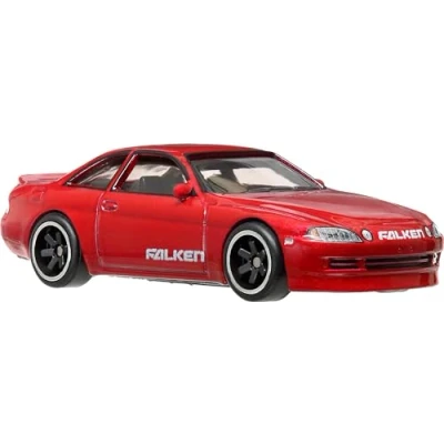 Imagen de Hot Wheels Fast and Furious Coche Toyota SOARER FALKEN Modelo a Escala 1:64 Longitud 7 cm HRT95