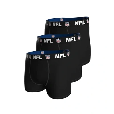 Imagen de NFL Shield 3pk Boxers BLK L