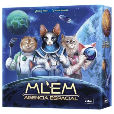 Imagen de Rebel MLEM Agencia Espacial Juego De Mesa Estrategia para Adultos y Familias a Partir 8 Años 2 5 Jugadores 30 60 Minutos por Partida Español