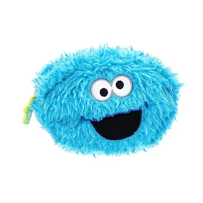 Imagen de Grupo Erik Estuche escolar Barrio Sesamo Mounstruo de las Galletas felpa grande ideal material vuelta al cole Producto oficial