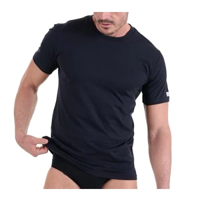 Imagen de Navigare 513 Camiseta, Negro, M (Pack de 3) para Hombre