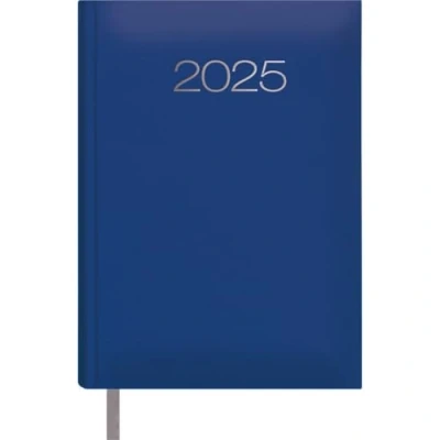 Imagen de Dohe Agenda 2025 Portugués Día por Página, Tamaño A5 (14x20 cm), 12 Meses Enero a Diciembre, Tapa Dura, Planificador Anual, Material de Oficina ESTORIL Azul