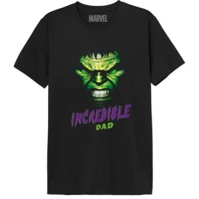 Imagen de Marvel Memarcots313 Camiseta, Negro, M para Hombre