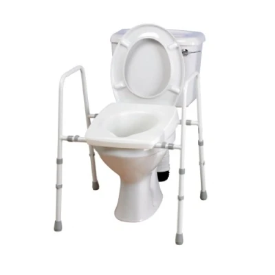 Imagen de Homecraft Estructura de apoyo con asiento para inodoro (ancho regulable)
