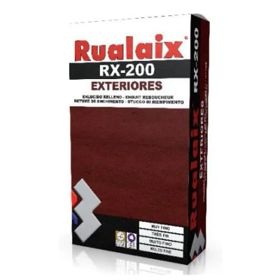 Imagen de Rualaix RX 200 Enlucido en polvo para exteriores, saco de 5 kg