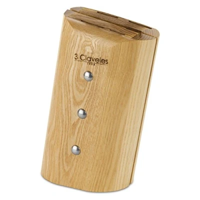 Imagen de 3Claveles Ash Bloque para cuchillos de cocina