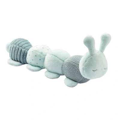Imagen de Nattou NT 877176 Peluche de actividad oruga con sonajero, para bebés y niños prematuros, 26 cm, color verde menta, (Jollymex 877176)