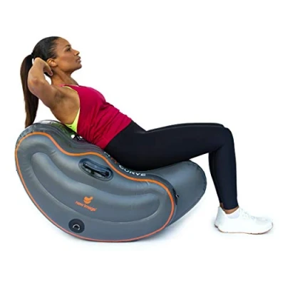 Imagen de New Image Curva Fitt Sistema de Entrenamiento Inflable Todo en uno, Unisex, Gris, Talla única