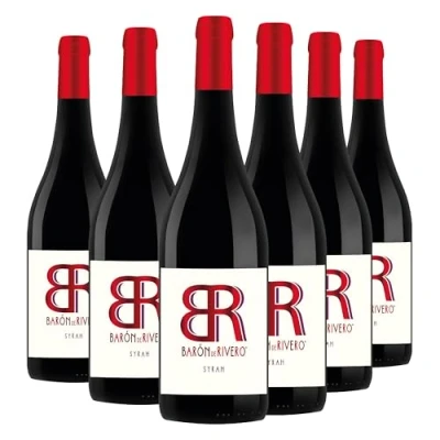 Imagen de Barón de Rivero Syrah Pack 6 botellas 75 cl Vino tinto joven