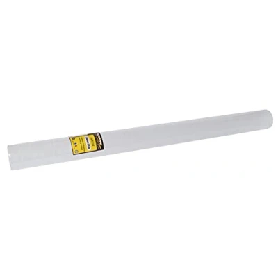 Imagen de Pro Nappe Ref R485001I Mantel de Papel Damasco desechable en Rollo 50 M Largo X 1,18 Ancho Color Blanco con Estampado Universal Chic y clásico