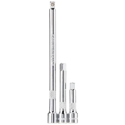 Imagen de Silverline Tools 598440 Vaso estándar para llaves, 3 pzas 1/4&#039;