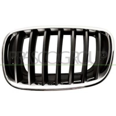 Imagen de PRASCO BM8222004 Parrilla izquierda cromo/negro BMW: X5