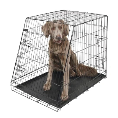 Imagen de Jaula para Transporte, Plegable, Negro, 76 x 54 64 cm, 2 Puertas