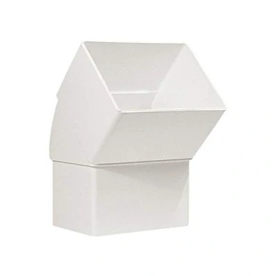 Imagen de Jimten cq4gt Codo 45 bajante macho hembra 100x73 blanco