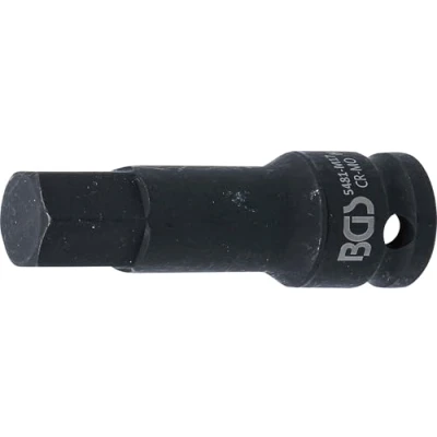 Imagen de BGS 5481 M17 Punta de vaso impacto entrada 12,5 mm (1/2&quot;) hexágono interior 17