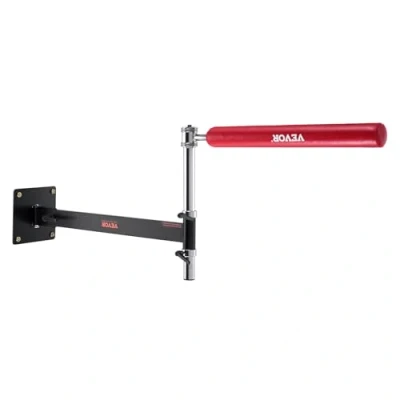 Imagen de VEVOR Barra de Reflejo Boxeo para Montaje en Pared 725x200x470 mm Giratoria Con guantes Equipo Entrenamiento Boxeo, Alivio del Estrés, Fitness, Negro y Rojo