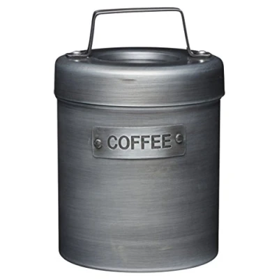 Imagen de KitchenCraft Recipiente de metal para café estilo vintage cocina industrial, 1 L (1.75 pts)