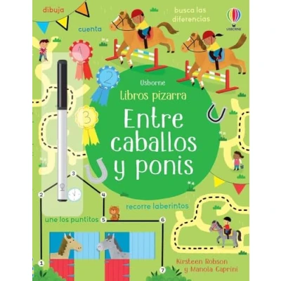 Imagen de Entre caballos y ponis (Libros pizarra con actividades)