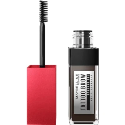 Imagen de Maybelline New York Tattoo Brow Gel, Cejas Rellenas a prueba de Todo en 1 paso, Tono 257 Medium Brown