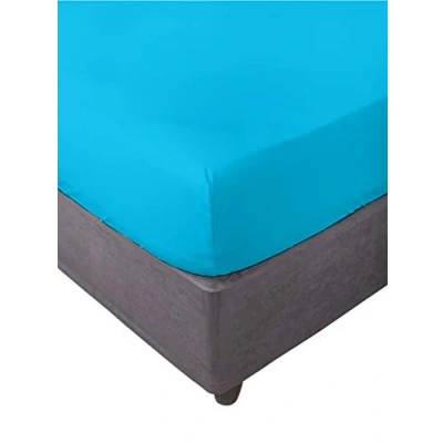 Imagen de Miracle Home Ajustable Elástica Sábana Bajera, Cama 180, Turquesa