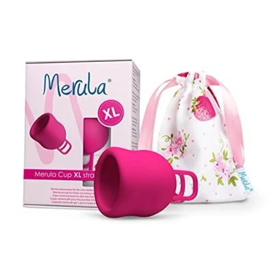 Imagen de Merula Cup XL strawberry (rosa) La copa menstrual para los días más fuertes