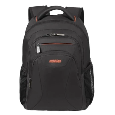 Imagen de American Tourister Laptop Backpack AT Work Black/Orange 14,1&quot; Unisex Adultos