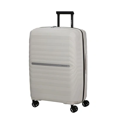 Imagen de Samsonite Neo Flux Spinner M, Maleta Ampliable, 68 cm, 86/96 L, Beige (Neutro cálido)