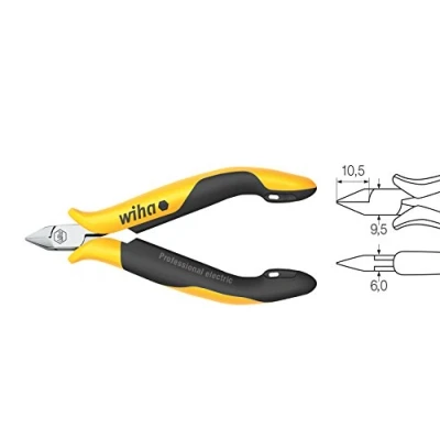 Imagen de WIHA 33521 Alicates de corte diagonal Professional ESD Z 40 3 04 115 mm Ref. Z40311504