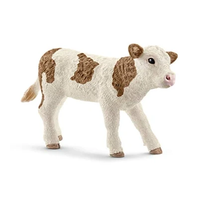 Imagen de Schleich Ternero de Raza Fleckvieh, Multicolor (XSL 13802)