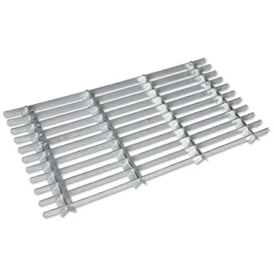 Imagen de CKB LTD® Felpudo de acero galvanizado para exteriores, jardín, puerta delantera, resistente, pequeño
