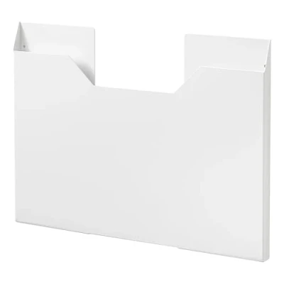 Imagen de Yamazaki 4886 Tower Estuche para manteles Individuales, Blanco, Acero, Minimalista, 50.5 x 2.5 36.5 cm