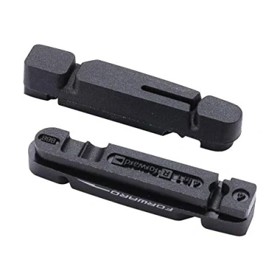 Imagen de BBB Pastillas llanta TechStop Diseño Trasero 4 en 1 Compatible con Sistemas de Frenos Shimano y SRAM Accesorios para Bicicletas, Unisex Adulto, Negro, 38g