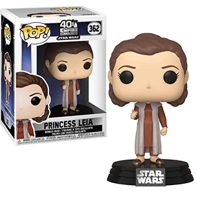 Imagen de Funko Pop! Vinyl: Star Wars: ESB Leia Organa (Bespin) Figura de Vinilo Coleccionable Idea Regalo Mercancia Oficial Juguetes para Niños y Adultos Movies Fans