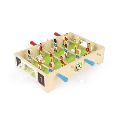 Imagen de Janod Mini Futbolín de Mesa en Madera Champions Desde 3 años, J02070, Multicolor