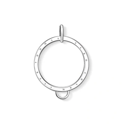 Imagen de Thomas Sabo Abalorio Charm Club de Mujer, Plata Ley 925, Diseño Círculo