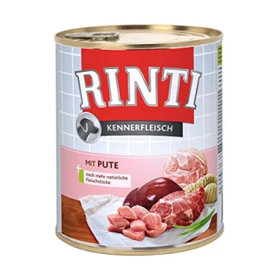 Imagen de Rinti Kennerfleisch Comida para Perros, Reno, 400 g, 24 Unidades (24 x g)