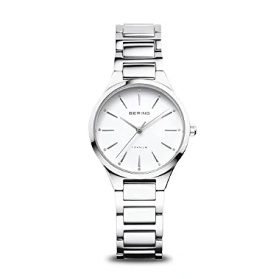 Imagen de BERING Mujer Análoga Cuarzo Reloj de Pulsera colección con Titanio und Cristal zafiro 15630 704