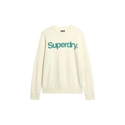 Imagen de Superdry Classic CORE LOGO Sudadera, Hombre, Talla: XXL, Oyster cream