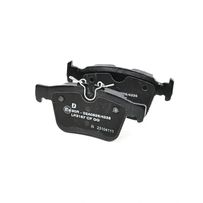 Imagen de DELPHI LP3167 Juego de pastillas freno preparado para indicador desgaste Chapa antichirridos sin accesorios VOLVO: XC60 II, XC40, XC90 II