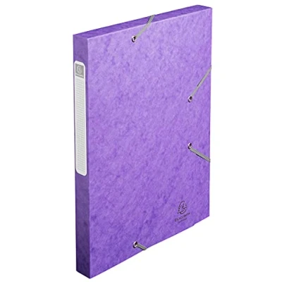 Imagen de Exacompta 18515H Carpeta de proyecto con goma, color morado