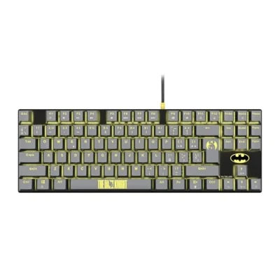 Imagen de FRTEC Teclado Mecánico Gaming con Cable TKL, Batman Accesorios PC Licencia Oficial (Batman Teclado)