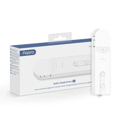 Imagen de AQARA Control de Cortinas Enrollables E1, Requiere HUB, Programación y Voz, Batería Recargable Larga Duración, Compatible con HomeKit, Alexa, Google Assistant e IFTTT