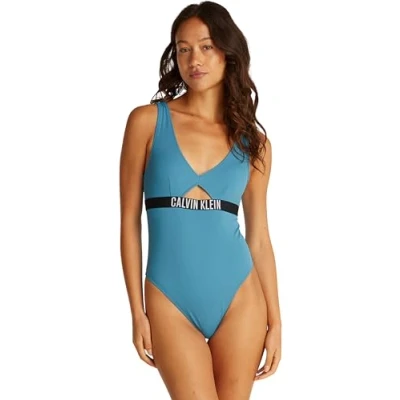 Imagen de Calvin Klein Swimwear Bañador, Mujer, Talla: XL, Storm blue