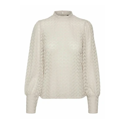 Imagen de Vero Moda Vmbecca Blusa, Mujer, Talla: Medium, Pumice stone