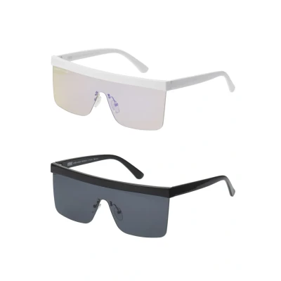 Imagen de Urban Classics Sunglasses Rhodos 2 PACK Gafas de sol, Talla: One Size, Black and white/multicoloured