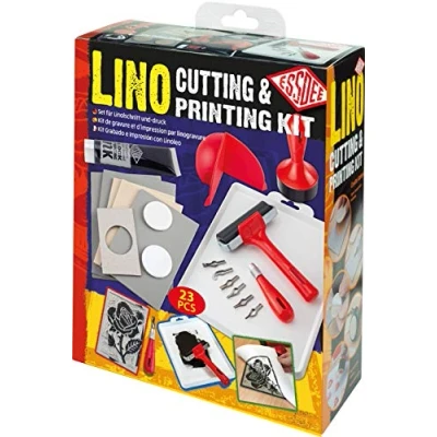 Imagen de Essdee L5PKR1 Lino Kit de corte e impresión, 23 piezas