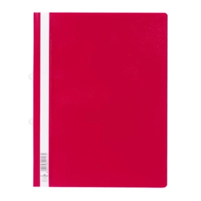 Imagen de Durable 258003 Grapadora de pantalla con diapositiva archivo,ancha, roja, paquete 25