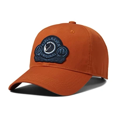 Imagen de Fjallraven 86979 243 Classic Badge Cap/Classic Cap Hat Unisex Terracotta Brown Tamaño L/XL
